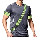 ✔ An dem Clip kannst Du einen Schlüsselbund oder anderes Zubehör sicher befestigen. Reflektorband für hohe sichtbarkeit in der dunkelheit und verringert deutlich das unfallrisik, ist ideal für Outdoor Jogging, Skifahren, Radfahren, Wandern, Motorrad-Reiten oder Laufen.