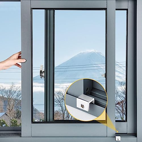 Trava de segurança da janela,Travas de janela Segurança para cima e para baixo Janela | Segurança de