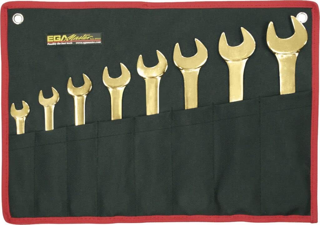 SET OF 12 OPEN END WRENCHES 6-7/30-32 MM NON SPARK Cu-Be
