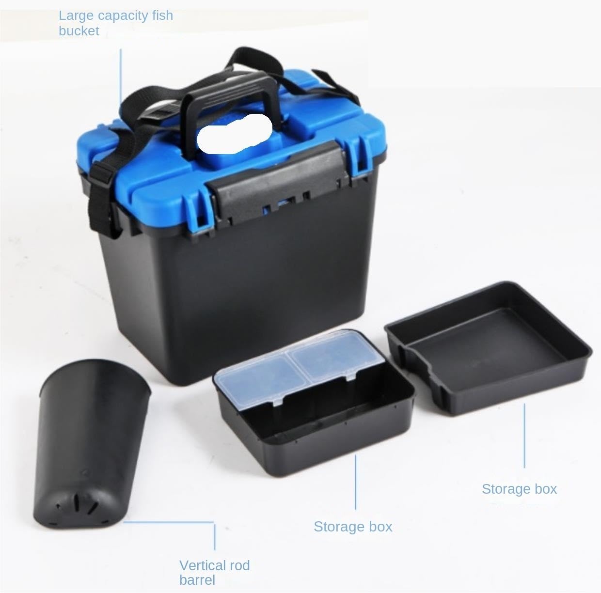 Attrezzatura da Pesca Scatola per Attrezzi da Pesca Scatola per Attrezzi da Pesca Scatola per Esche Magnetica Accessori per La Pesca Adatto per La Pesca in Mare Scatola Portaoggetti
