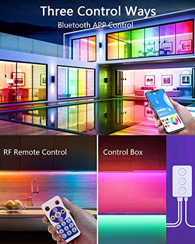Tira LED RGB Bluetooth 10M 600 Luces ALITOVE miniatura 4