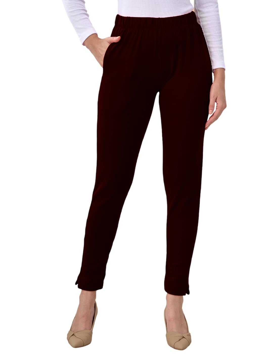 Lyra Cotton Premium Winter Kurti Pant For Women | Pack Of 1 Maroon