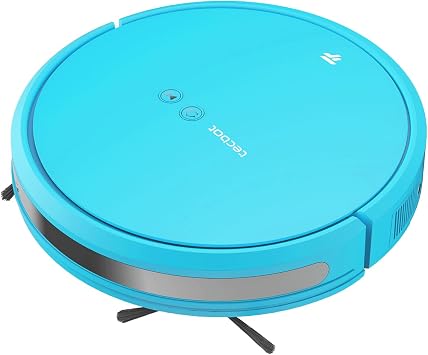 2-in-1 Robot Vacuum Cleaner for Home Slim Body 1800 Pa Suction 100min Runtime Self-Charging Robotic Vacuum and Mop Compatible with WiFi/APP/Button/Remote Control Ideal for Hard Floor, Pet Hair blue