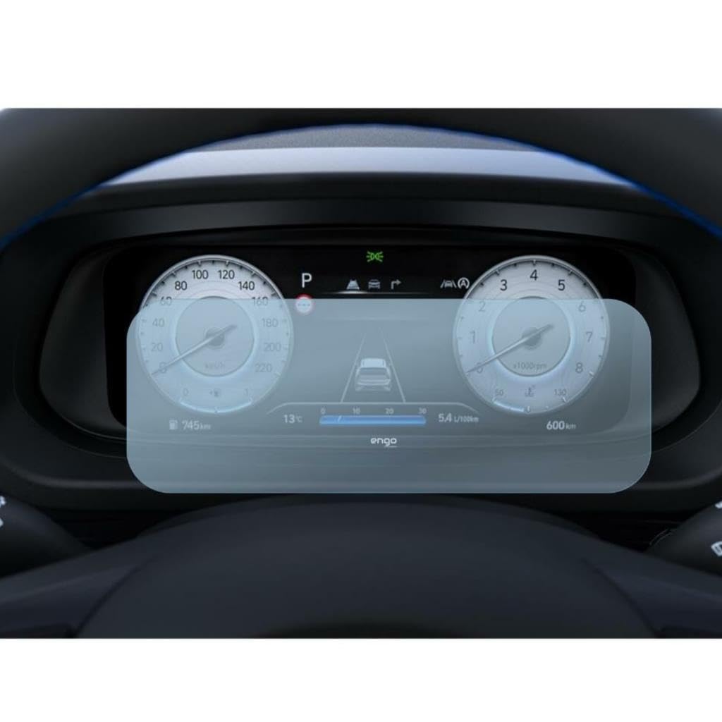 Engo Hyundai I20 10.25 İnç İle Uyumlu Ekran Koruyucu Dijital Gösterge Nano
