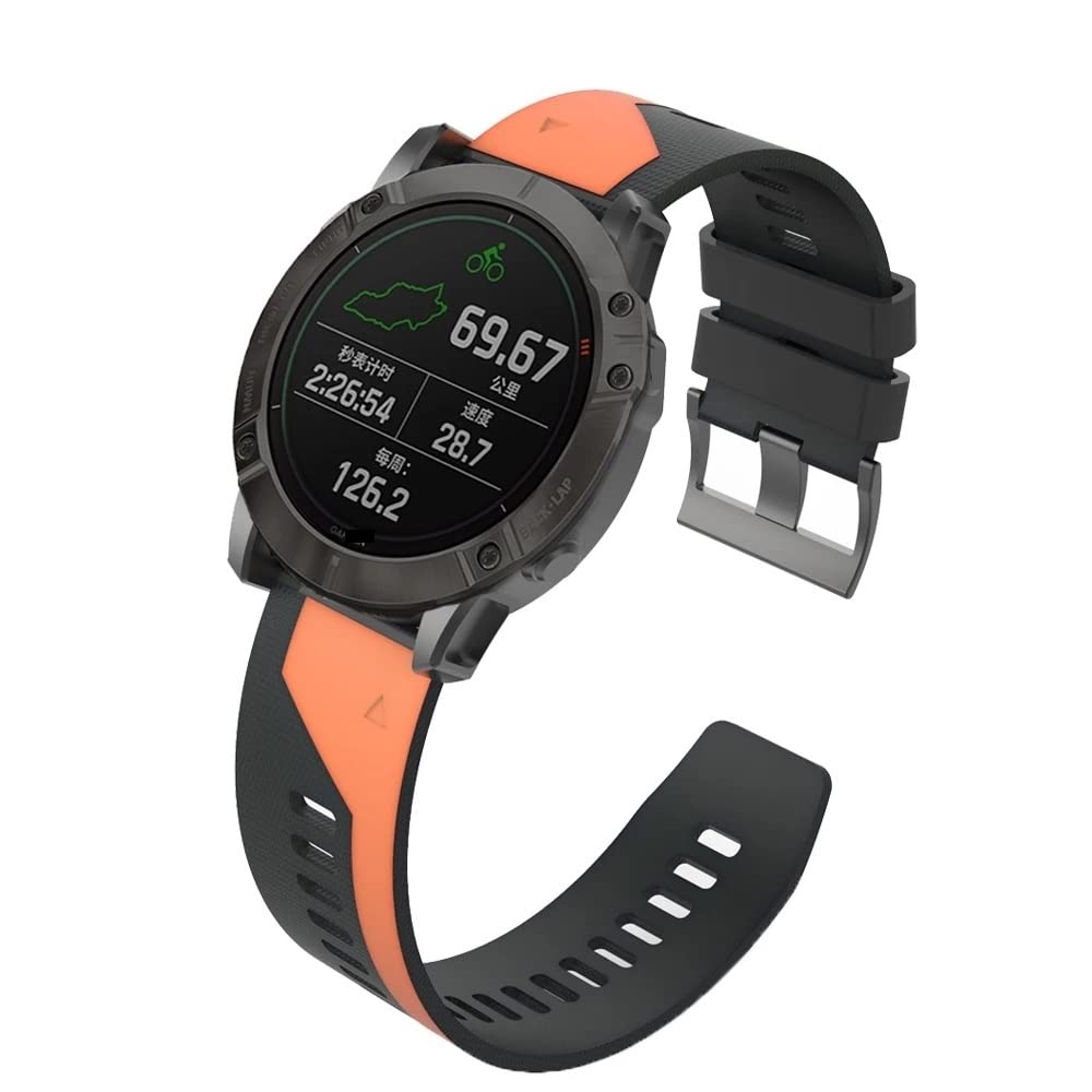 Sangle de Silicone Smart Watch 22 mm26 mm pour 5 6 5X 6X Pro Plus 3 Heures de Bracelet 7 7X Version Rapide