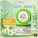 PEGO Cornstarch Baby Powder,with Zinc Oxide,Aloe Vera & Vitamin E,Talc-Free Baby Body Powder,Soothing Skin Care,Hypoallergenic for Delicate Skin & Diaper Rash,Baby Essentials 4.9oz