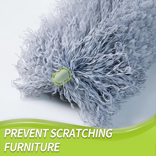 image for IVYROLL Cobweb Duster with Extension Pole, Spider Web Brush & Ceiling 