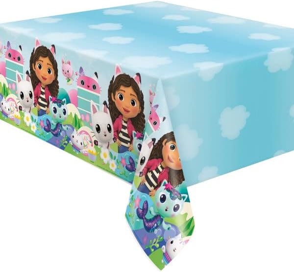 Miniatura 5 de Unique Gabbys - Paquete de suministros para fiesta de cumpleaños de casa de muñecas que incluye 16 platos de postre para tartas, 16 platos de