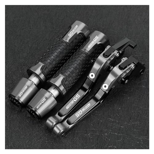 Kupplungshebel Für B-M&W F850GS Adventure F850 GS F 850GS ADV Handgriffe Bremse Kupplung Hebel Lenker Griffe Griff Enden(Gray)