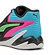 PUMA Unisex Dagger Basketballschuh, Black-Fluro Pink PES, 44 EU