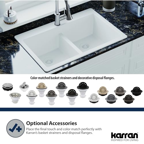 Colador de canasto para fregadero cocina Karran gris miniatura 2