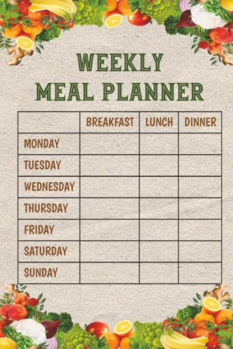 52-Weeks Meal Planner with Shopping List: Weekly Food Journal for Effortless Meal Preparation and Kitchen Organization | Stress free Clean Eating Menu ... for Home Cooking and Meal Management. image 2