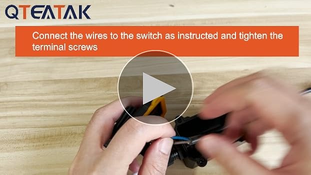 QTEATAK Inline Cord Switch DPST 4Pins AC/DC 20A-125V,16A