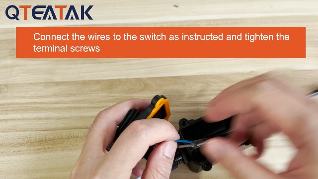 QTEATAK Inline Cord Switch Waterproof Switch DPST AC/DC 20A-125V