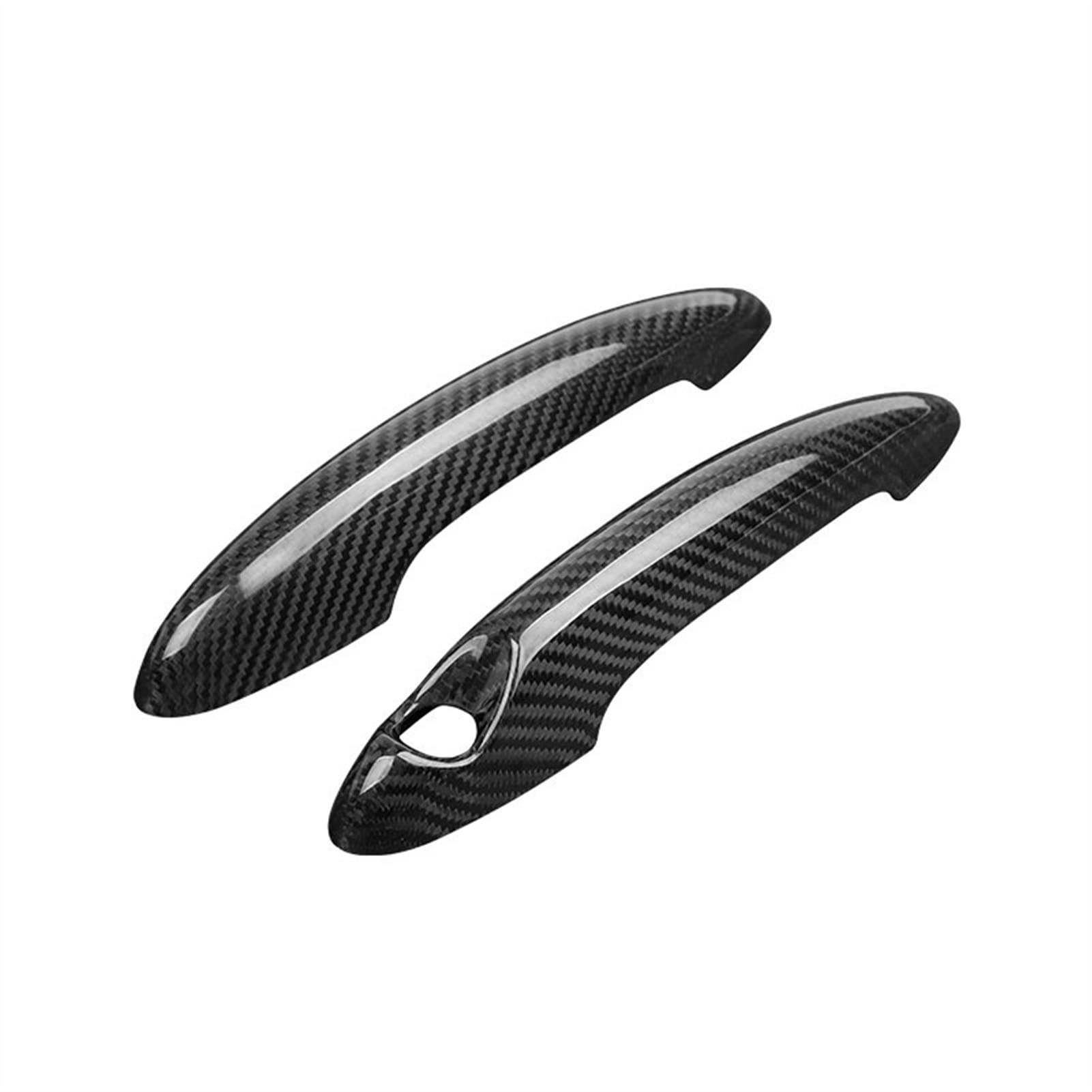 Rinkteea 2 Exterior Car Door Handle For Cooper S R50 R5 R53 R55 R56 R57 R58 R59 Pcs/Set Car Door Handle Cover Decorative Shell Styling Accessories(2)