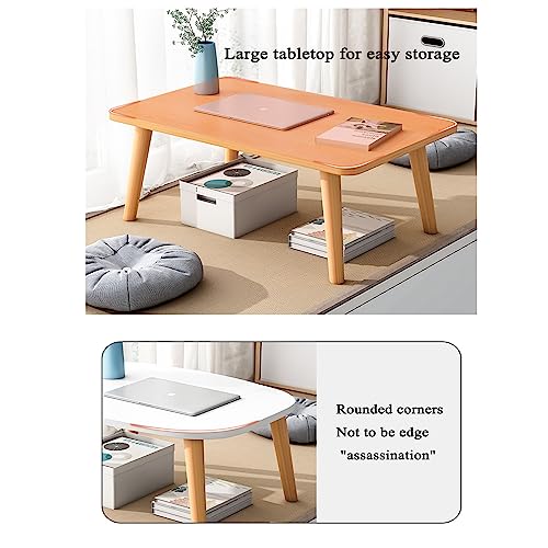Table basse pliante en bois pour petits espaces gain de place - 3