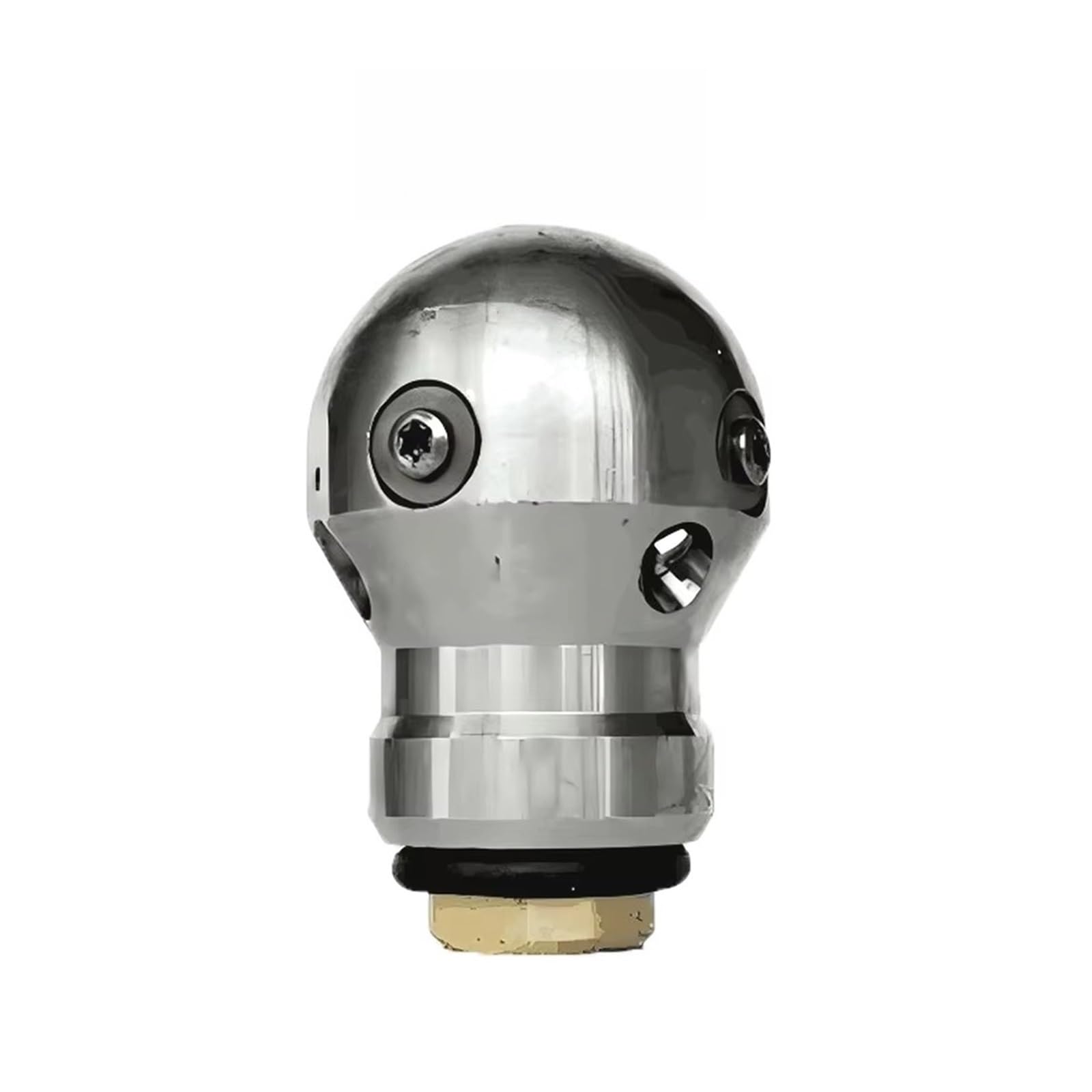 Buse à jet rotative sphérique, filetage 3/8, acier inox