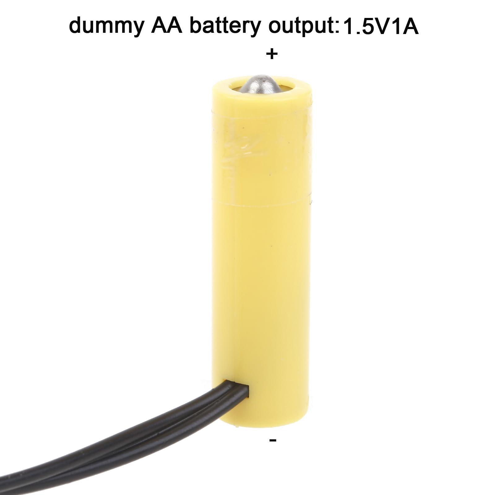 NUEAYMS 1.5V Battery Power Cable for AA Battery Eliminators Adapter for LED Light Radios Electronic Toy Power Supply Clocks