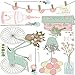 Produktbild WJuan Wandtattoos Wandaufkleber Kind Wandtattoos Frische Blume Float Ballon Wandaufkleber Blumenstrauß Fahrrad Koffer Vogel Käfig Topf Kleiderschrank Schlafzimmer Schrank Tv   Wandtattoo