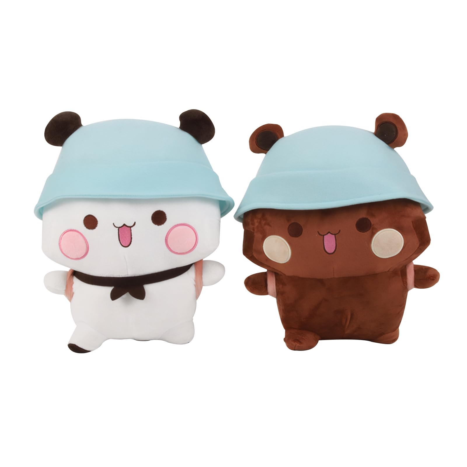 stroyayo 2 Pieces Bubu Dudu Plush Toy Cute Bear Panda Plush Pillow for Kids Gift Bubu and Dudu Panda Plush Cute Plush Birthday Gift for Boys and Girls