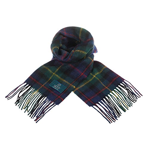 Écharpe écossaise en laine pure Clans Of Scotland -  Multicolore - Taille unique