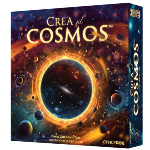 Asmodee CREA el Cosmos | Juego De Mesa: Construye La Galaxia | Juego De Estrategia De Ciencia Ficción para Niños Y Adultos | A Partir de 12 años | 2-4 Jugadores | 60-90 Minutos | versión española