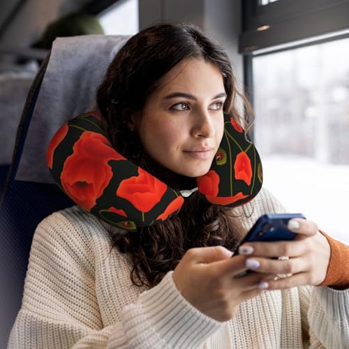 Almohada de poliéster para cuello y hombros negra miniatura 6