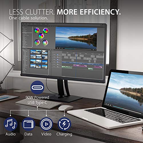 Image of ViewSonic VP2768A 27 Inch 1440p ColorPro IPS Monitor 90W USB-C, Daisy Chain