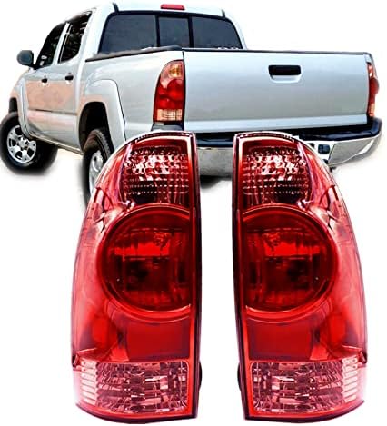 SEBLAFF 2-Pack LH+RH Tail Light Assembly Replacement for 2005-2015 Tacoma 81560-04150 81550-04150 Driver and Passenger Side