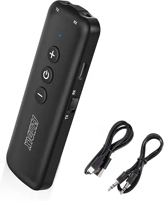 Bluetooth 5.3 Transmitter 3 in 1,Bluetooth Receiver,Wireless Adapter, Bluetooth Audio Adapter with 3.5mm AUX Stereo Output for TV, PC, car, Headset, Headphone, Earphone, Earbud