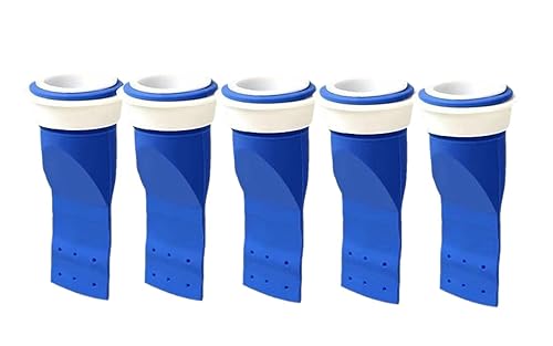 5 Pack Thickened Adjustable Silicone Floor Drain Backflow Preventer, Anti-Odor