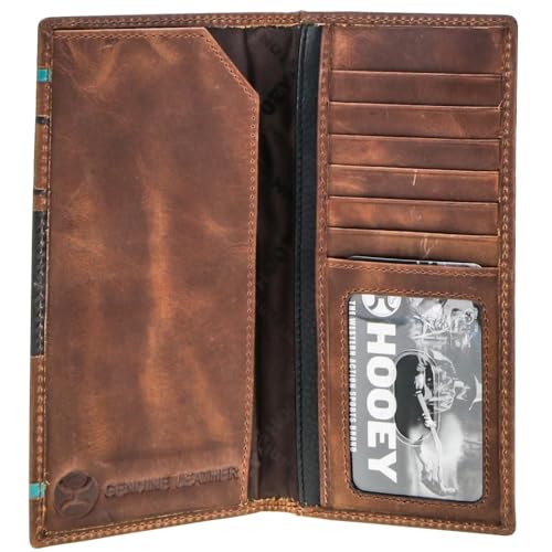 HOOEY Men's 2.0 Rodeo Wallet - HW029-BRBK One Size3