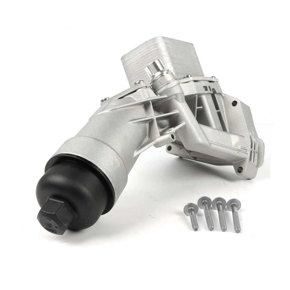 Carcasa de Filtro de Aceite de Motor de Aluminio Universal Compatible con 11428586673 11428596283 para 230i 320i 330e 330i 430i 530i 530e reemplazo del Mercado de Accesorios