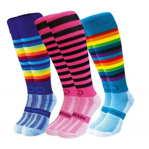 Chaussettes de sport genou anti-frottement taille unique pour éviter les ampoules