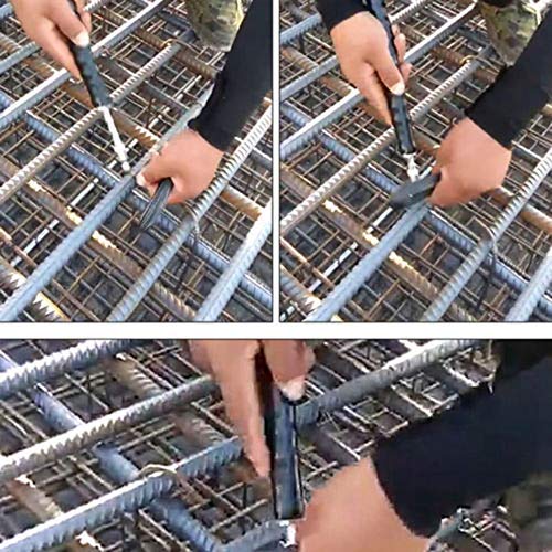 ReBar Hook,Tie Wire Twister Automatico Calcestruzzo Metallo per Cavi e Cravatte,300 mm