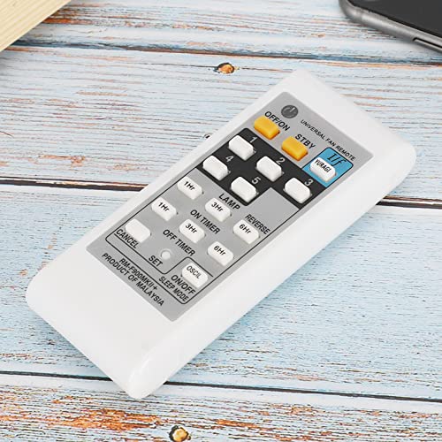 Universal Fan Remote Control, White Electric Fan Remote for Kdk Elmark