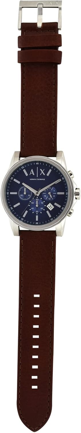 Armani Exchange cronografo da uomo in acciaio inossidabile, misura cassa 45 mm Armani Exchange cronografo da uomo in acciaio inossidabile, misura cassa 45 mm