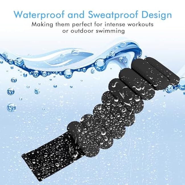 Wrist Ankle Weights for Women, Adjustable Ankle Weights Strength Training Silicone Bracelets Workout Wrist Ankle Weights for Men Women Yoga Running Dance Ankle Arm Leg Weights (2lb)