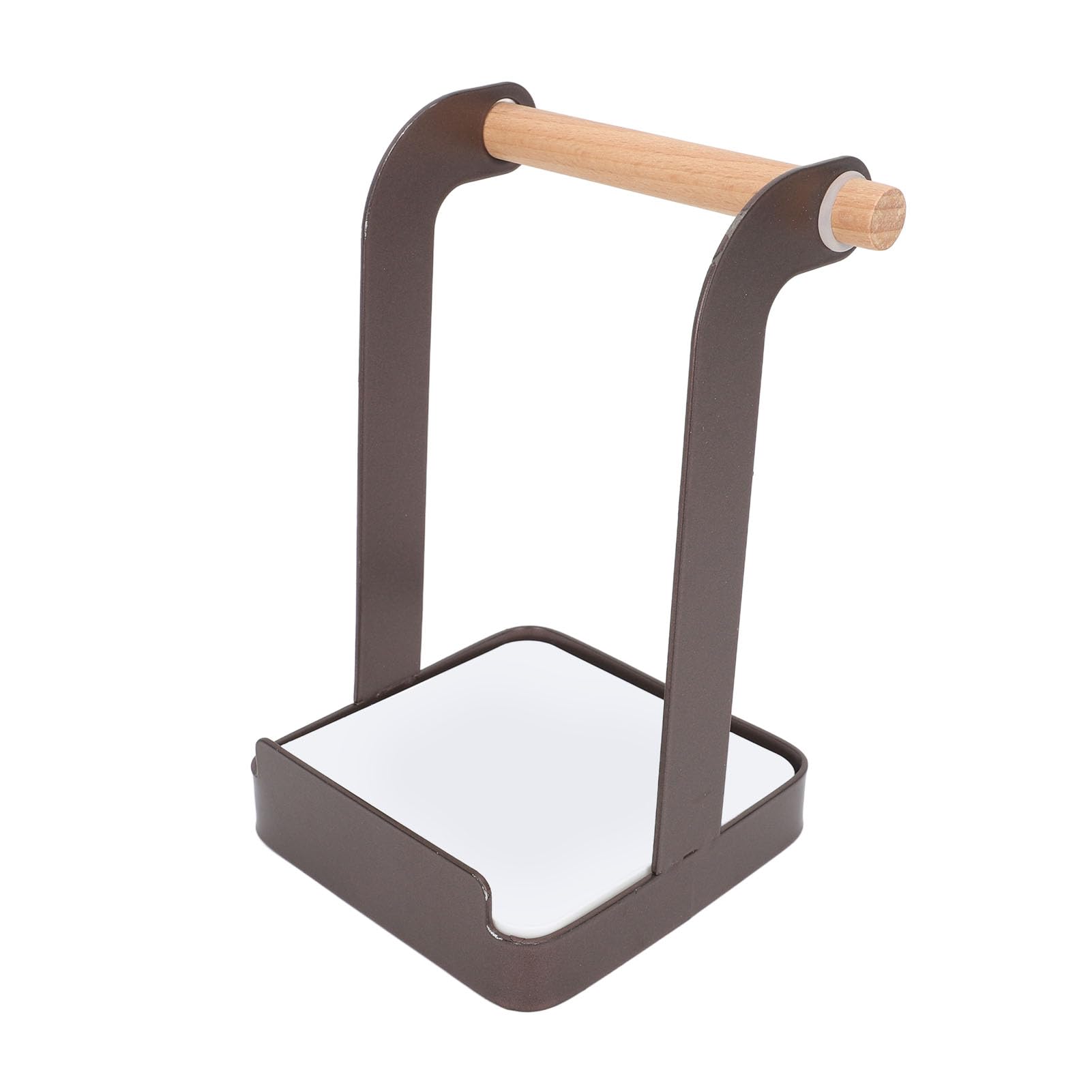 WNDUOKXH Support Couvercle Casserole Bois - Rangement Cuisine Élégant 7 Cases
