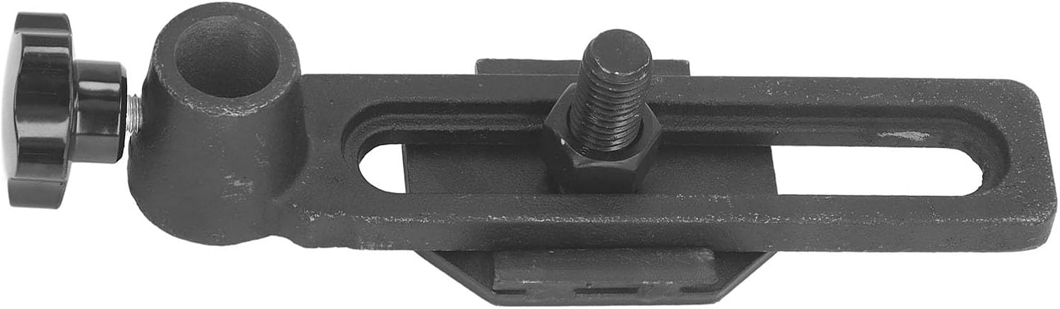 Lathe Tool Holder Base, Cast Steel 25mm Hole Woodworking Turning Lathe Base with Smooth Operation, Sturdy Structure for 1 Inch Tool Post, Rest Cast Iron Base DIY Lathe Accessories