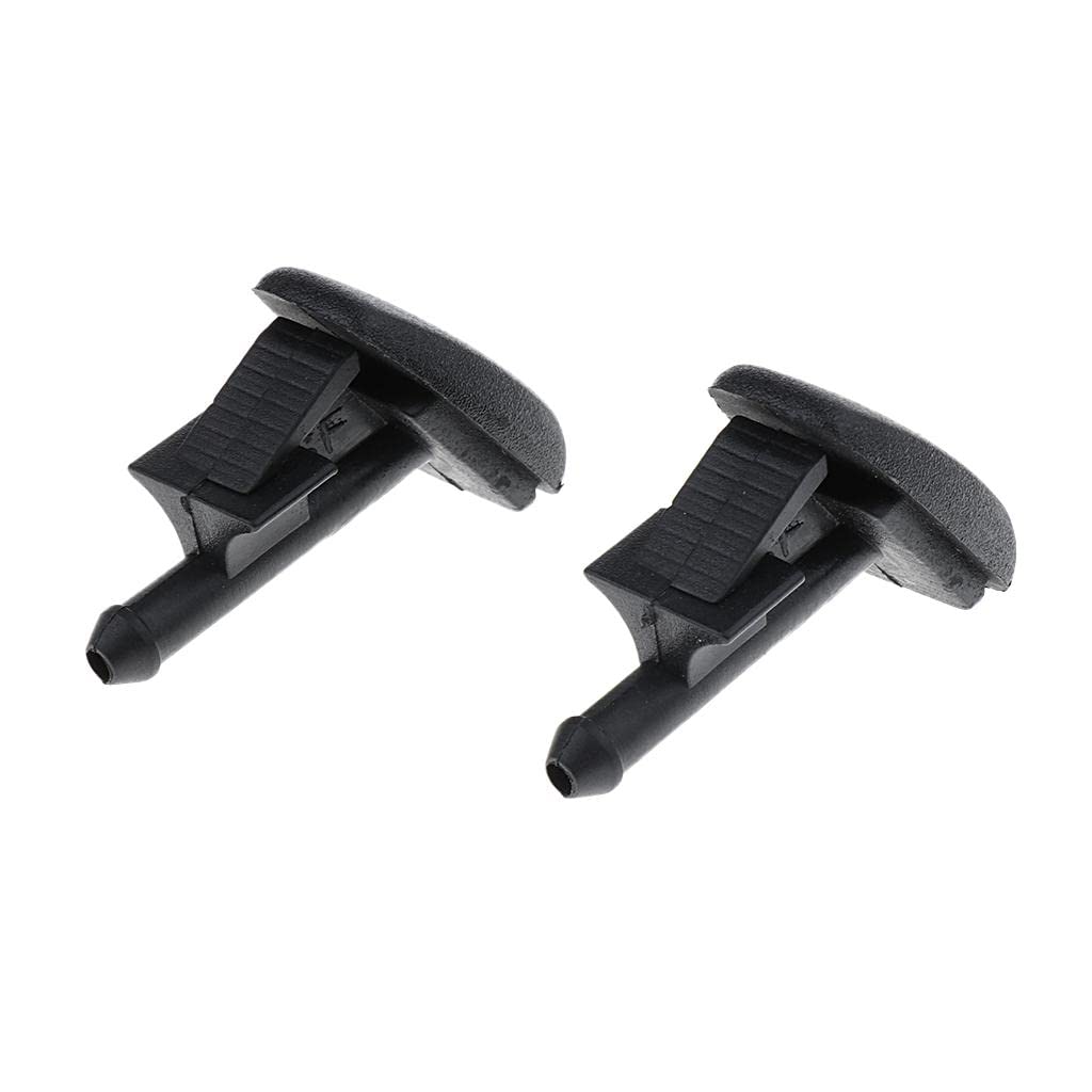 CALANDIS® 2 Pieces Windshield Wiper Water Spray Jet Washer Nozzle for BMW E90 E60 E46 | Plastic | 2 Pieces Windshield Washer Nozzles-image-2