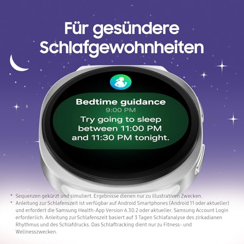 Samsung Galaxy Watch8 Smartwatch mit Galaxy AI, Fitness-Uhr und Fitness-Tracker, Sport Band, Wellness- und Schlaf-Coaching, 40 mm, Bluetooth, Silver, 3 Jahre Herstellergarantie – Bild 6