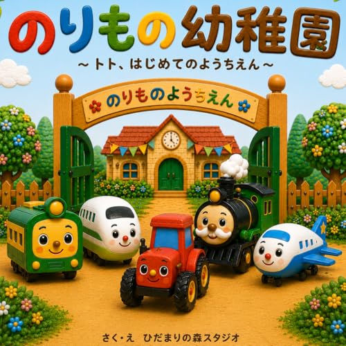 のりもの幼稚園: トト、はじめてのようちえん (Japanese Edition)