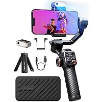 Hohem iSteady M6 Smartphone Gimbal Kit with Magnetic AI Vision Sensor/LED Light