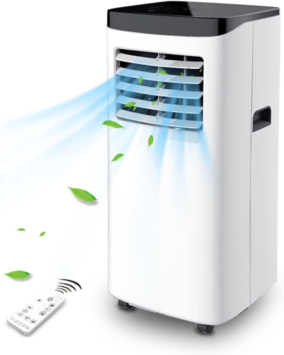 Portable Air Conditioner, 3 in 1 Compact Home AC Cooling Unit with Built-in Dehumidifier & Fan Modes, 10,000 BTU, Quiet Operation, LED Display, Remote Control, Includes Window Mount Exhaust Kit