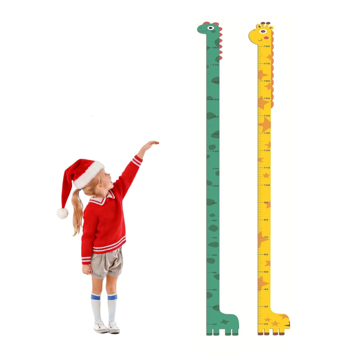 Messlatte Kinder Größenmesser Kinder Wand Kinder Körpergröße Höhentabelle Giraffe Dinosaurier Messlatte Kinderzimmer Kindermesslatte Kinder Höhe Diagramm Wandsticker Wandtattoo Kinderzimmer 170CM