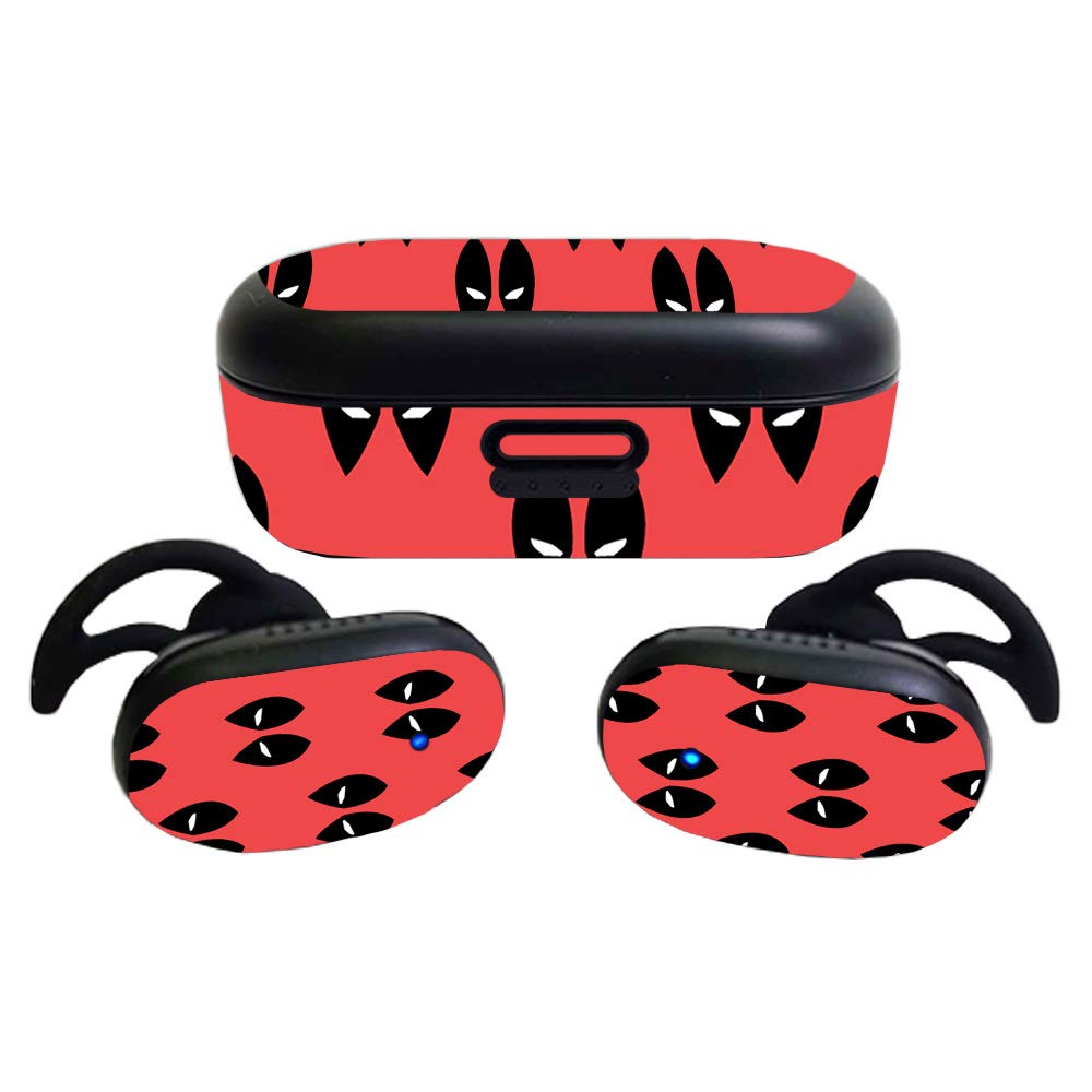 MightySkins Glossy Glitter Skin Compatible with Bose QuietComfort Earbuds (2020)
