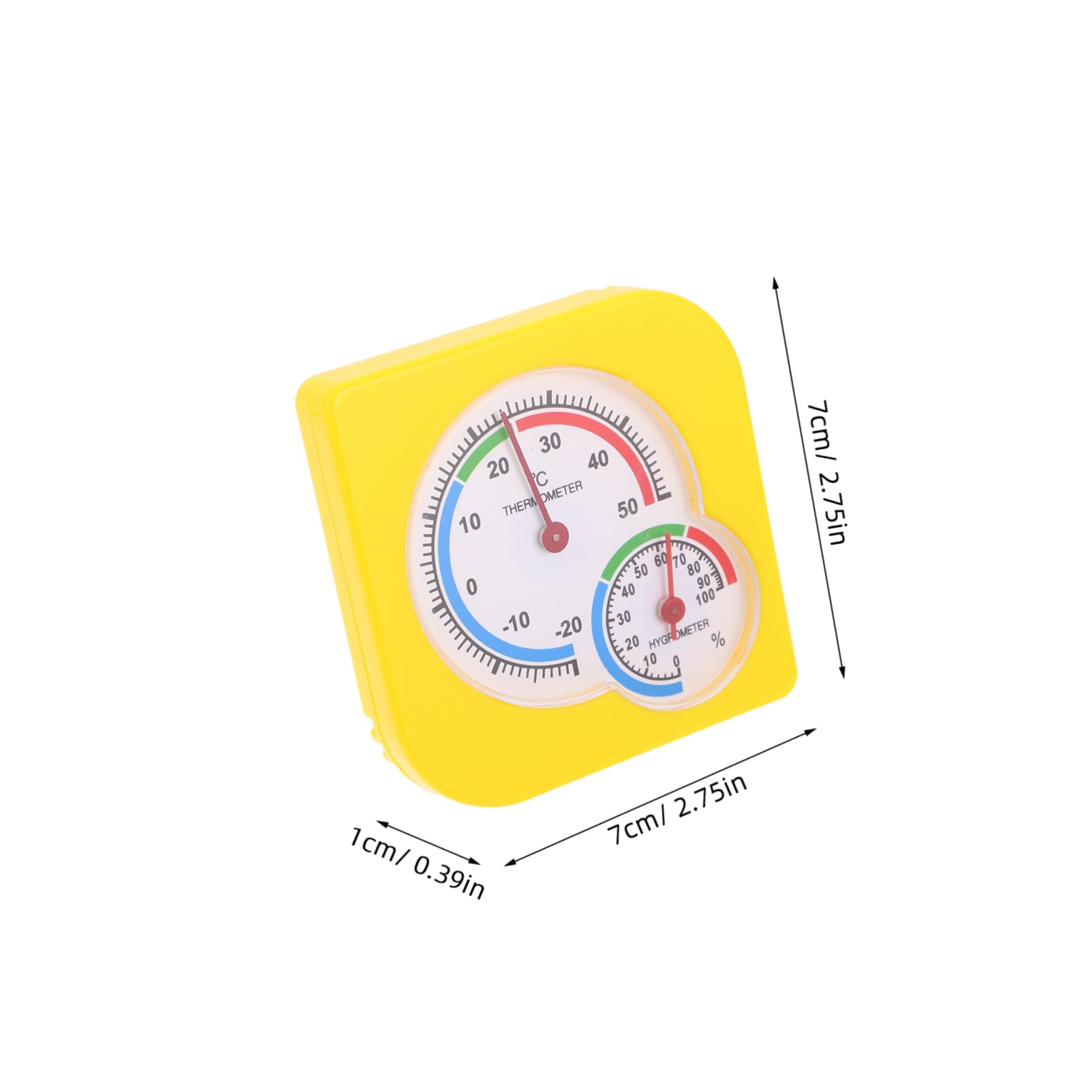 POPETPOP 2Pcs Accurate Temperature Humidity with Display Versatile Wall Mount Desktop Use for