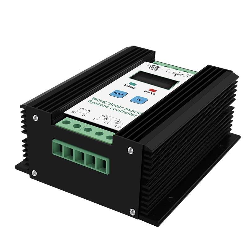 Aerogenerador, Controlador Complementario Solar-eólico-solar De 12V24V Farola Fotovoltaica Generación Energía Eólica