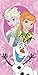 Produktbild Unbekannt Faro Frozen Duschtuch Disney Strandtuch 140x70cm FR044, Baumwolle, Mehrfarbig, 140 x 70 cm